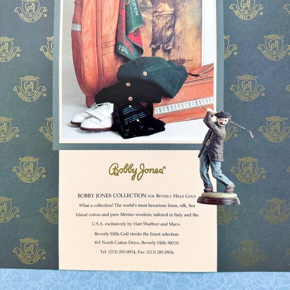 Bobby Jones Golf Ad Print | Luxe 80s Sportswear Wall Art - Picture 3 of 6